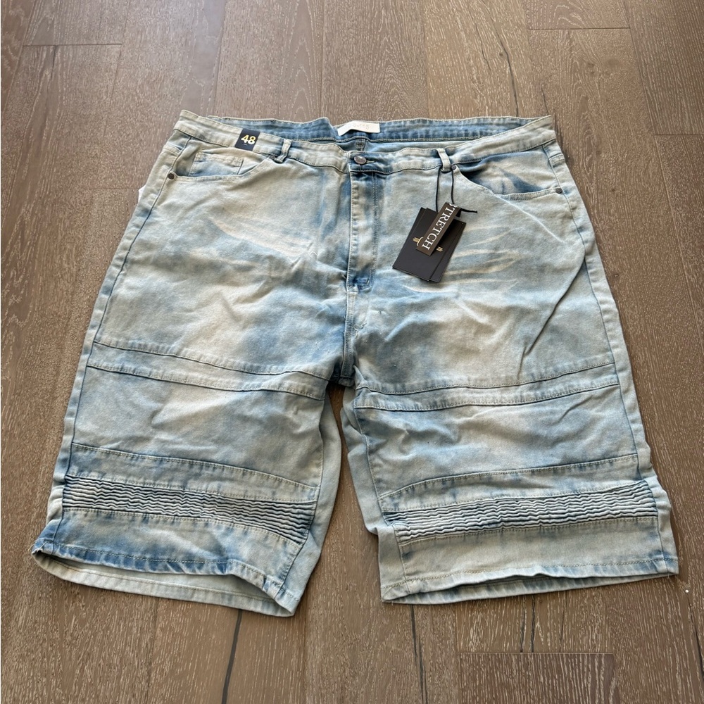 Men’s Blue Denim Shorts